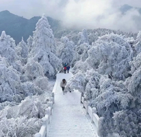 【春节衡山3天】2026春节湖南衡山观雾凇祈福高铁三日游