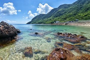 【畅玩三门岛】周三——周四小塞班三门岛：浮潜+桨板+赶海+沙滩晚会，登山盟海誓峰，探秘防空洞2天（深圳出发）