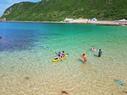 成团！【畅玩三门岛】每周六广东'小塞班’，玩转昔日禁地：浮潜+桨板+赶海+沙滩晚会，登山盟海誓峰，探秘防空洞2天 ！
