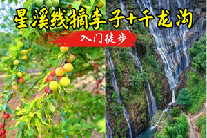 转发59元起，5.24日 周日【休闲徒步】从化星溪线徒步十里竹海品竹筒饭，千泷沟赏大瀑布，逛古街