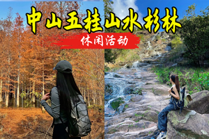 成团12.20周六【遇见小九寨】，中山五桂山走进神秘的西坑尾，邂逅最美水杉林！