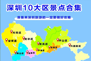 深圳旅游10大城区景点推荐（建议收藏）