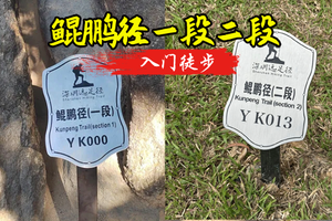 2.7日深圳鲲鹏径第一段+第二段 18公里徒步（体力不好也可以直走一段）