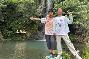 【五瀑连穿】7.6穿越原始峡谷，碧潭幽深，翠竹掩映，亲子徒步安吉菖蒲谷