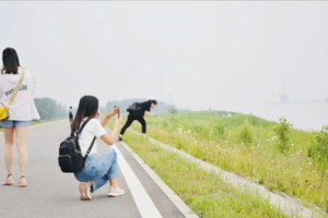 徒步系列 | 10.14 从江心洲到南京眼，秋日的江风，粉黛花海，一场秋日的限定