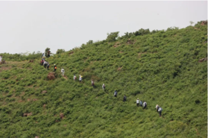 登山系列 | 04.18 穿越春色九连尖，行走华东小武功山，打卡南京蓝色多瑙河