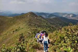 （已成行）登山徒步 | 12.21 穿越九连尖，置身漫山草甸，打卡伏牛山小蓝湖