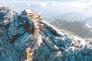 （已成行）登山徒步 | 02.01 九华山花台冰雪之旅，雪落禅山，冰挂雾凇奇观，晶莹剔透的冰雪世界