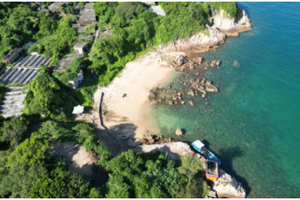 3.21-22首发成行！小三门岛露营2日丨海岛隐藏玩法：避世玻璃海玩水，体验一回渔夫生活，坐船才能到达星空营地- 