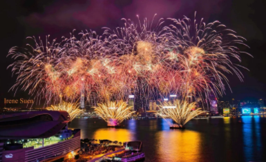 【香港初二烟花汇演】大年初二香港迎新春烟花汇演+港岛径龙脊+大浪湾+长洲岛+南丫岛