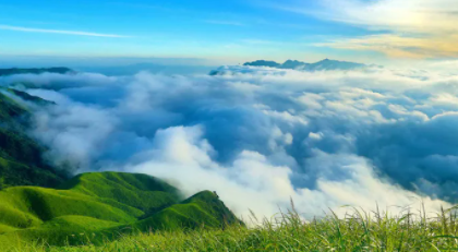 春节2.18晚出发，仅1期【挑战50公里•武功山】看云海赏星空：武功山之沈子村～金顶～发云界~明月山穿越3天4晚汽车团-