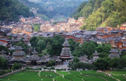 春节【黔桂5天】柳州河池瑶望天下、贵州肇兴侗寨、荔波小七孔、兴坪古镇- 