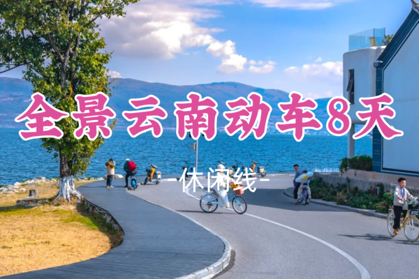 成团包出动车票！准备截止报名1.29出发  【全景云南动车8天】纯玩 大理洱海双廊 丽江古城 香格里拉虎跳峡 藏族家访