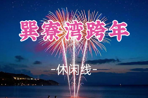成团！元旦12.31晚-1.1，枫叶领队【元旦跨年】一起迎接幸运的2026！惠州海边烟花，篝火晚会，烧烤唱歌