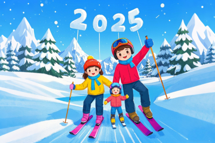 欢乐嘉年华,共赴冰雪之约丨2025元旦亲子滑雪沉浸式户外活动