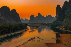 【漓江百公里】桂林阳朔漓江百公里轻装徒步6日