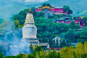 2日｜五台山祈福｜天天发团の五台山-显通寺- 罗睺寺-殊像寺-五爷庙祈福之旅（北京起止）休闲路线