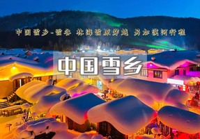 元旦3日【雪乡】雾凇岛-雪乡-雪谷の感受林海雪原冬日童话世界-冰雪大世界（可代定火车票）