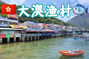 【8折优惠，大澳虎山1天】 含返程，香港1天超休闲户外线|大澳渔村美食拍照、虎山观海港珠澳大桥、偶遇白海豚