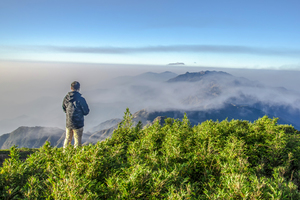 桂林全州真宝顶2天1晚重装徒步登山露营体验