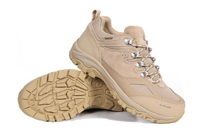 户外短帮登山鞋防水防滑透气耐磨翻毛皮徒步鞋