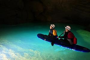 “湖南版魔戒” 湘西溶洞桨板体验，寻找洞穴蓝眼泪