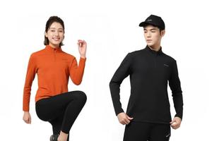 思凯乐秋冬速干长袖，吸湿排汗抗起球！