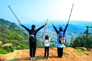 「山野童行」亲子徒步登山活动邀您共赴春日之约！