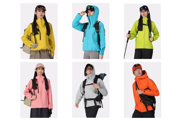 【黄金甲PRO】思凯乐炫彩户外硬壳冲锋衣，防风防水靓丽出片！