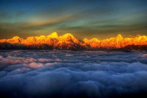 【双子座流星雨|牛背山】入住景区核心位置、看360°C雪山观景台！云海之上，蜀山之王尽收眼