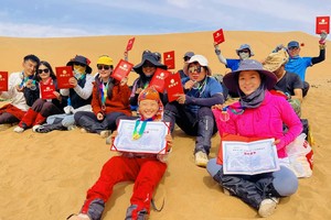 【绿源户外十一假期活动】10月2日-6日（5天）阿拉善左旗  腾格里沙漠轻装五湖连穿