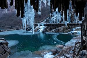 【绿源户外两天一夜】1月2日-3日（元旦假期）新乡太行山天柱沟-齐王寨溜冰、看冰挂、徒步挂壁公路