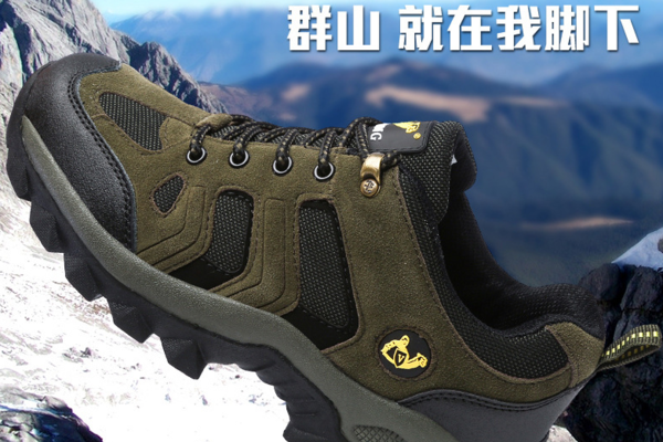 跨境透气新款户外鞋登山鞋大码徒步鞋情侣款保暖棉鞋