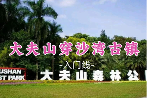 即将成团！9元起！周日5.24【大夫山穿沙湾古镇14.5公里】广州市内驴友观光路线