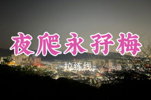 即将成团！9元起！林志玲领队！周一12.15【夜爬永孖梅】白云山赏广州迷人夜景
