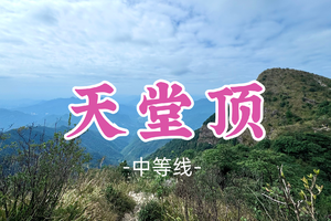 即将成团！69元起！周日12.21【天堂顶16公里】从化天堂顶，广州第一峰一览众山小