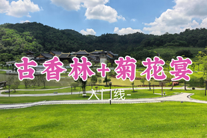 即将成团！新线！69元起！周六12.20【古香林+菊花宴】中山小众打卡点-古香林公园+品尝中山非遗味道菊花宴