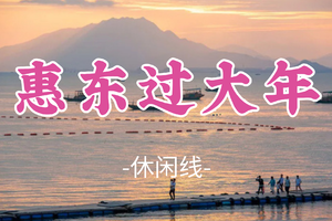 即将成团！春节初二2.18-2.19【惠东过大年】看妈祖文化非遗盛宴，海边篝火晚会，海边赏烟花，入住海景房