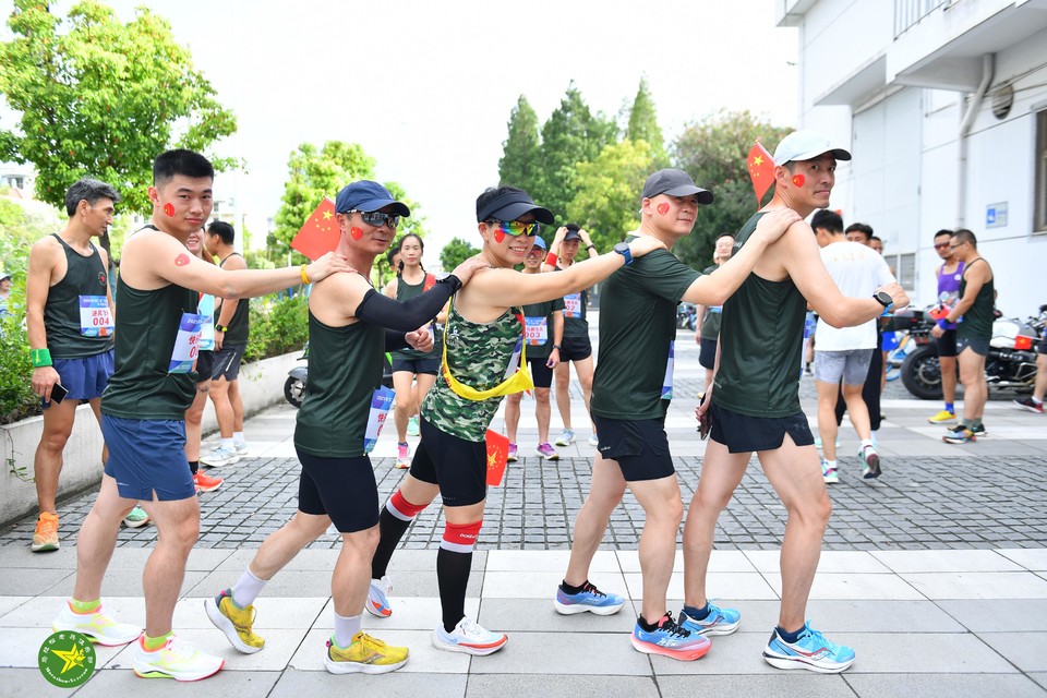 2023年7月30日庆祝建军节96周年暨第二届半马接力赛