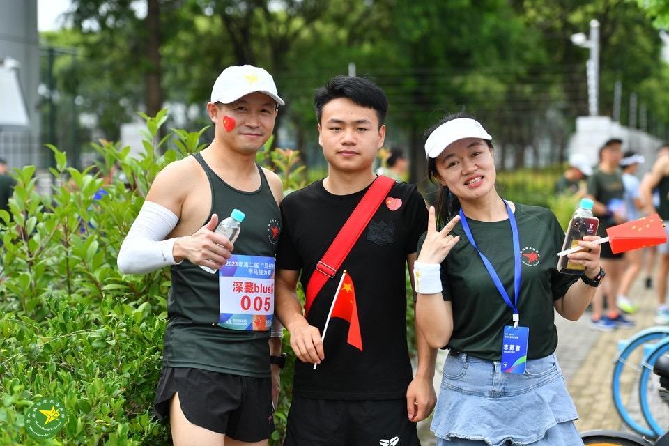 2023年7月30日庆祝建军节96周年暨第二届半马接力赛