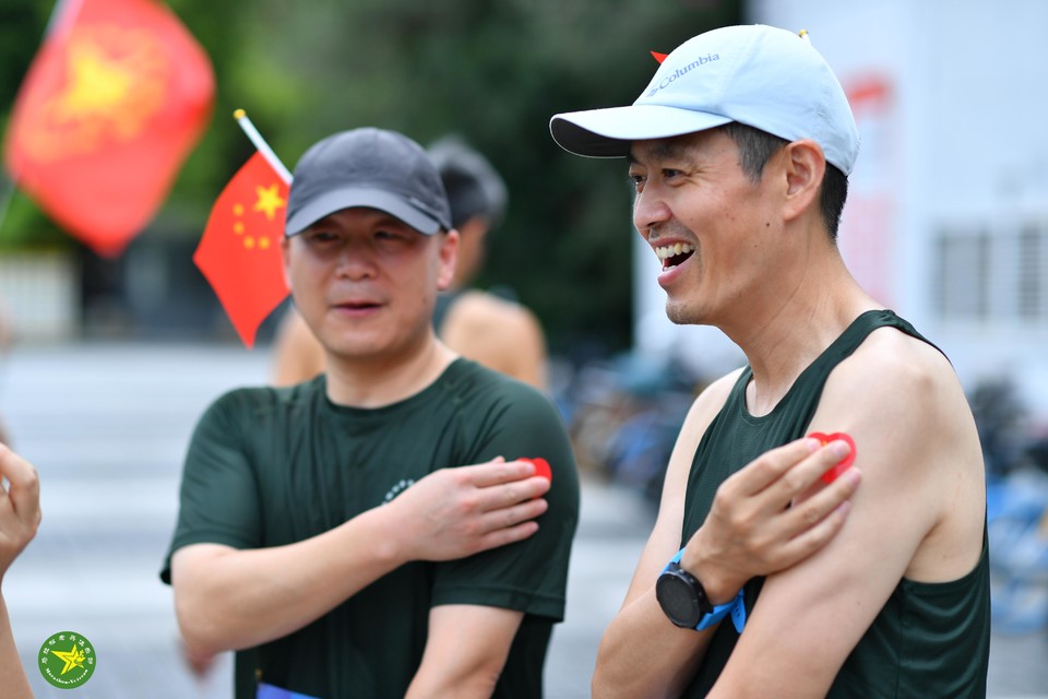 2023年7月30日庆祝建军节96周年暨第二届半马接力赛