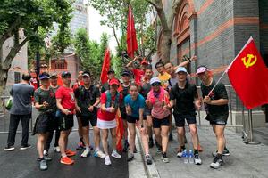 6.30-7.1党建102周年骑跑活动（上海一大会址至嘉兴南湖）