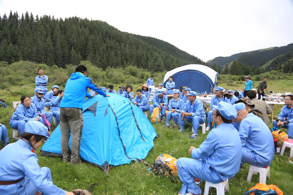 白云山重走红军路 (5)