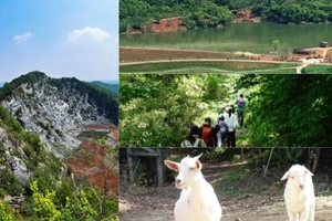 【5.31 周日】镇江丹阳 “小众秘境水晶山”“绿荫湖泊峭壁风光” 6km 轻徒步环线