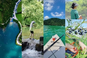 【6.2周二】湖州长兴“浙版小九寨游船桨板玩水”“龙山绿道平地溯溪漫步”3km轻徒步+桨板游