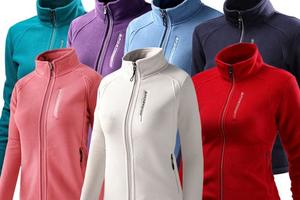 骆驼同款户外抓绒衣外套女士加绒加厚摇粒绒休闲开衫男士运动卫衣 