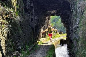 【5.7-5.8】周二三错峰出行浙江大明山+坡山云海+徽州蓝色瀑布群搁船尖自驾徒步两天一夜 