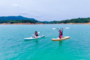 6.1-2日 「携宠河源平日2日游」万绿湖桨板、“广东小九寨”徒步、溯溪、暗洞漂流