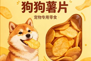 【宠物零食】薯片