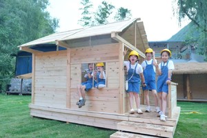 【国庆独立营】10.3-10.4 | 在营地里做一个名副其实的小工匠 共建一幢森林童话小木屋